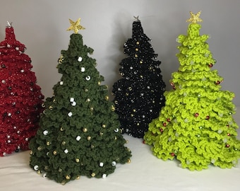 Handmade Crocheted Christmas Tree