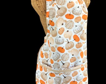 Thanksgiving Apron with three section pocket