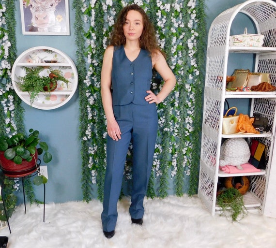 60's 70's Bobbie Brooks Polyester Pant Suit / Vint