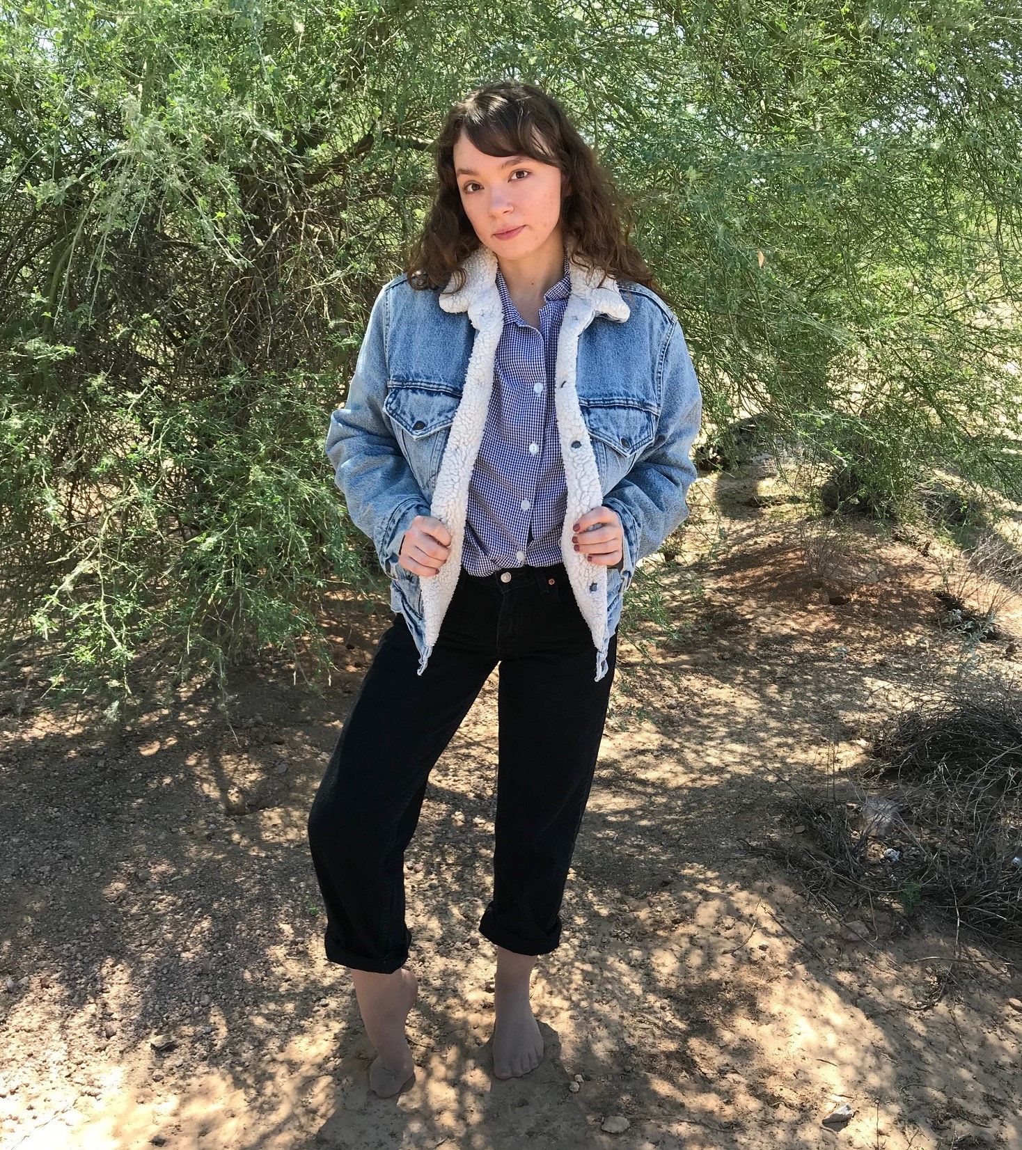 levi's fleece lined jeans