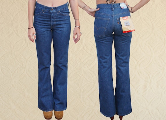 70's Levi's Orange Tab Bell Bottoms 