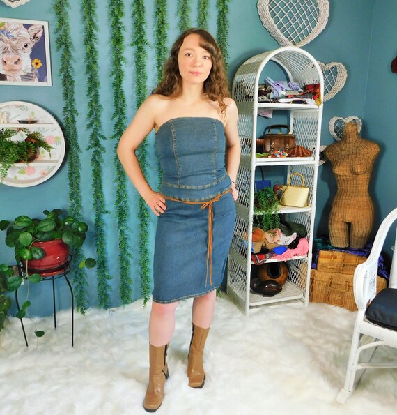 Rue 21 top blue dress