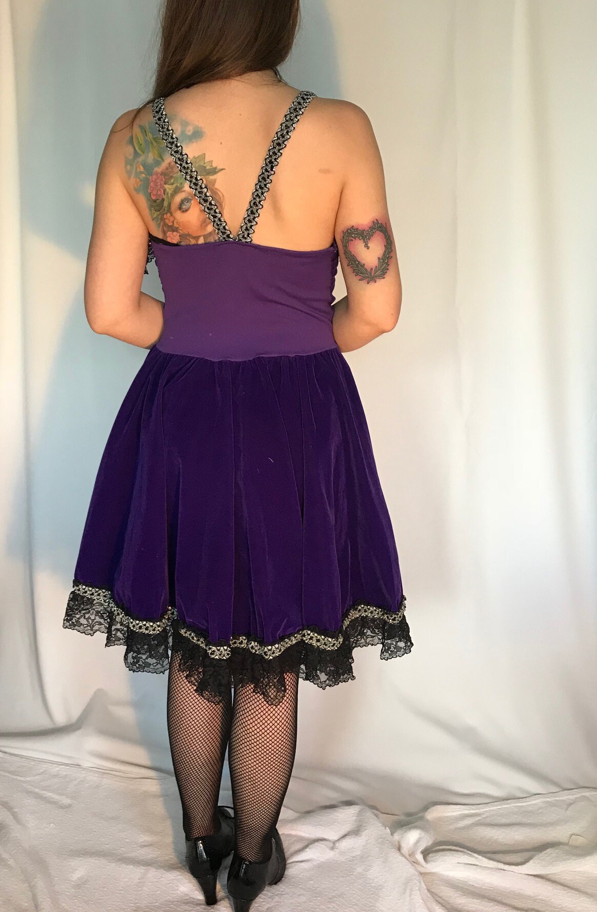 80s Western Dance Hall Girl Costume / Vintage Can Can Dancer Etsy