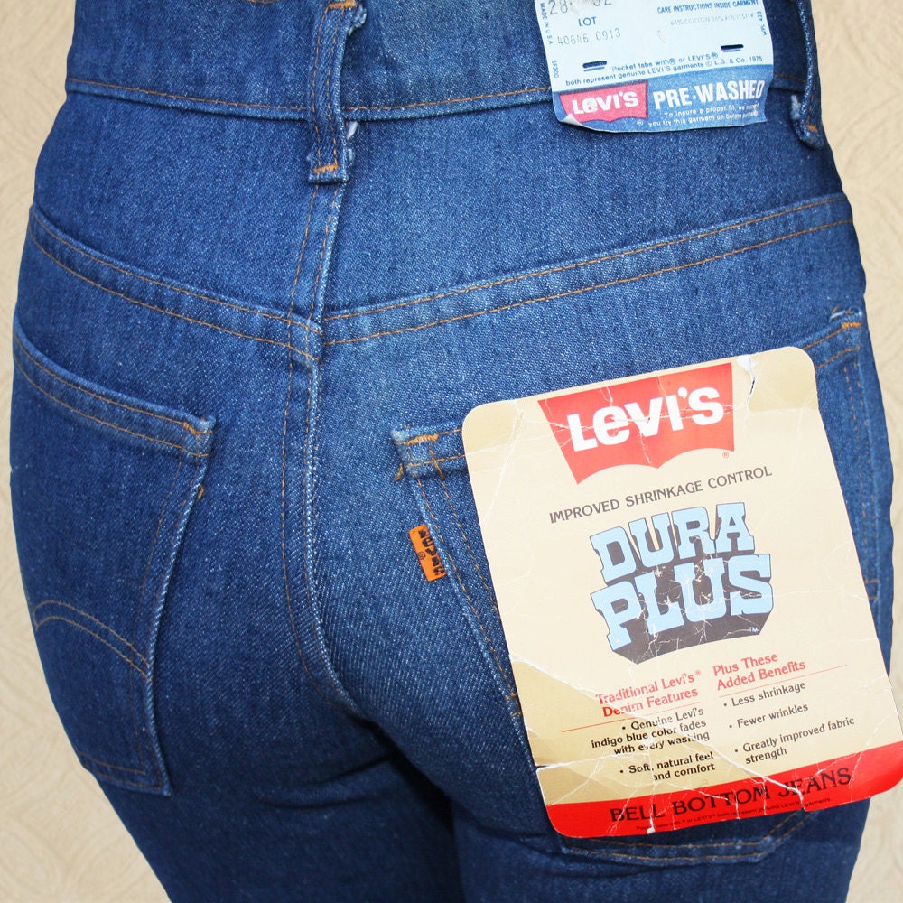 levi's orange tab bell bottoms