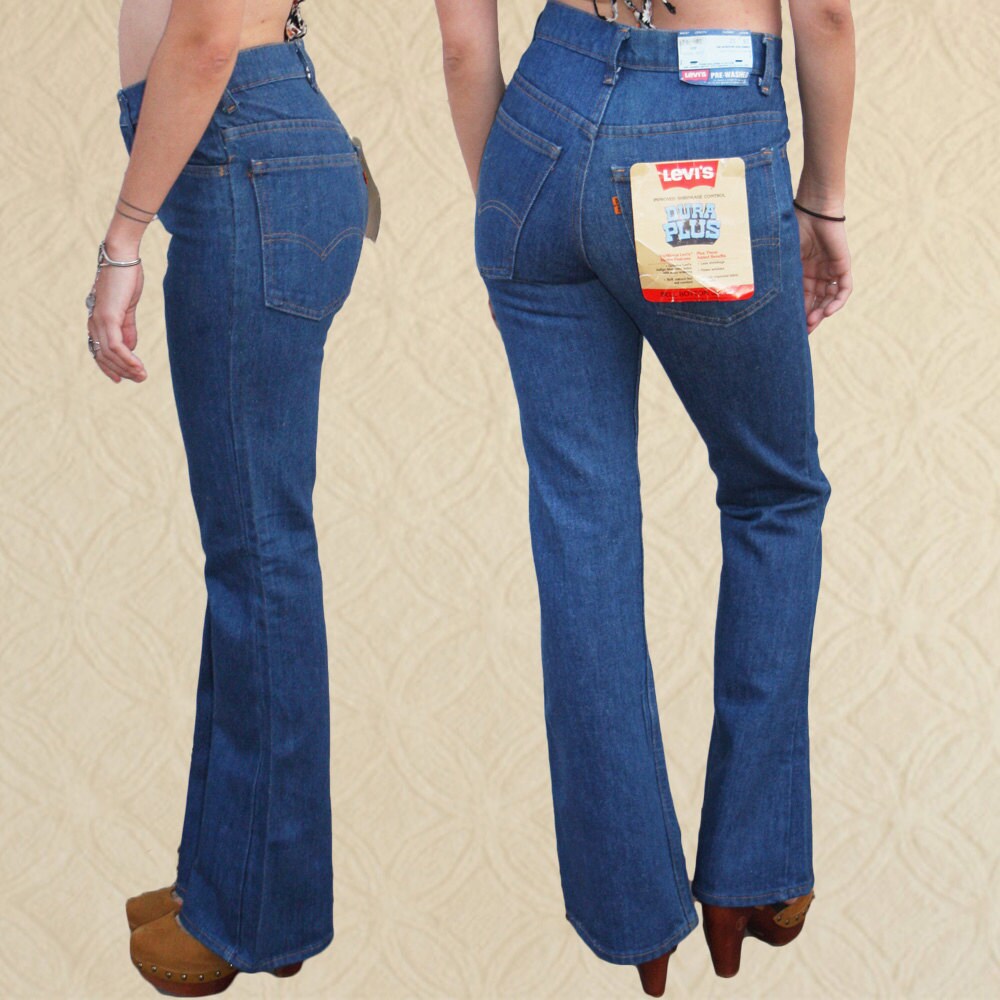 levi's orange tab bell bottoms
