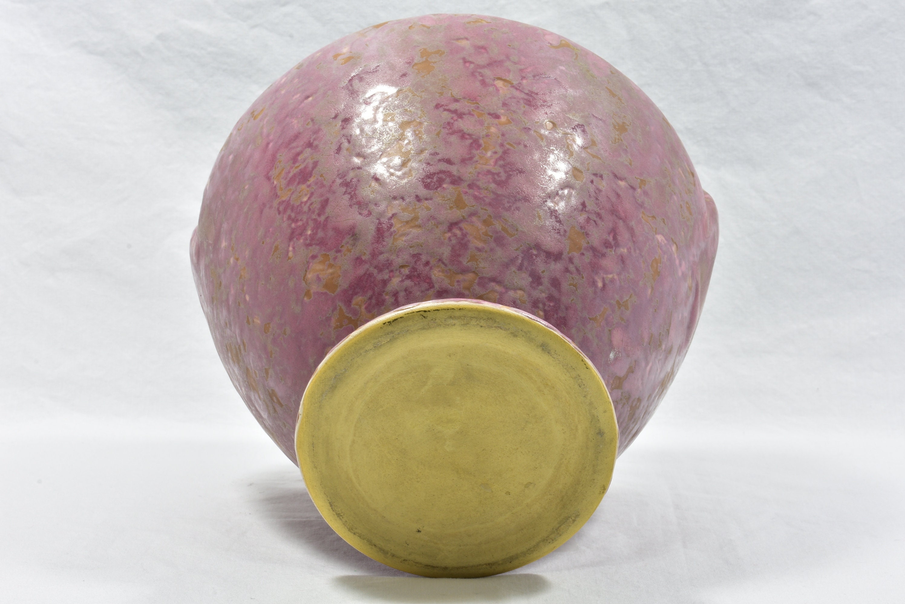 Roseville Pottery 1915 Purple Cotton Candy Carnelian II Tab Etsy