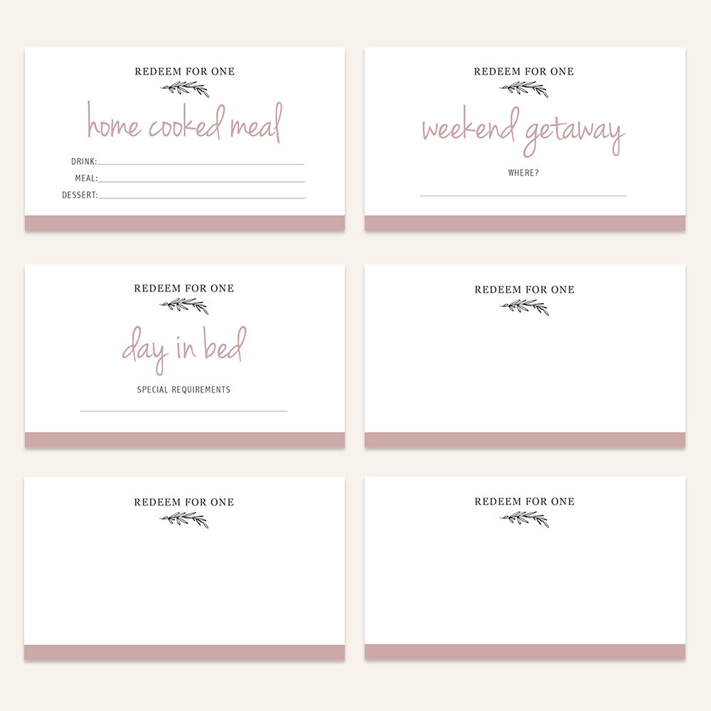 Love Coupon Book Printable – 18 Gifts in One. Anniversary Gift. Gifts ...