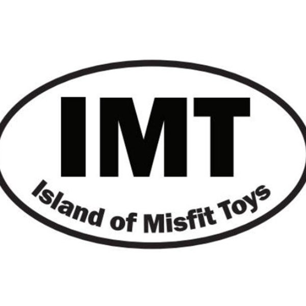 MAGNET Island of Misfit Toys 5.5" x 3.5"