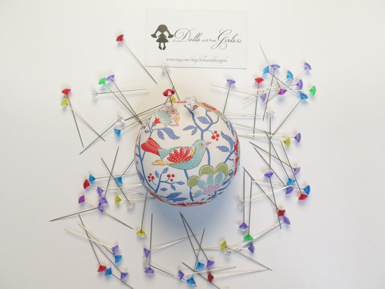 Mini Size Tilda Bird Pincushion Tilda Jubilee 25 Year Collection Limited Edition image 2