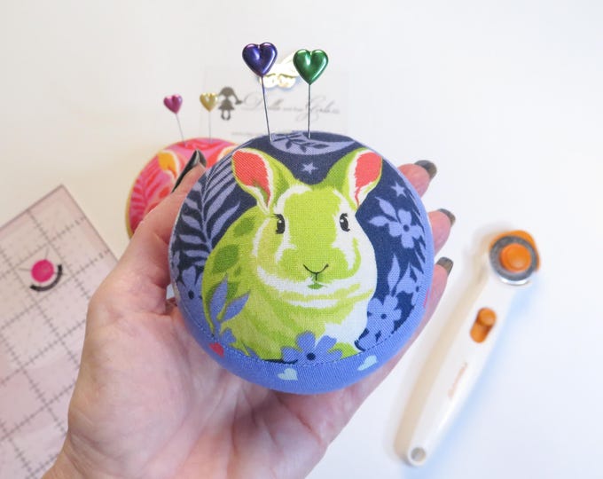 Tula Pink Rabbit MINI Size Besties Bunny Tula Pink Pincushion - Choose Your Bunny ...