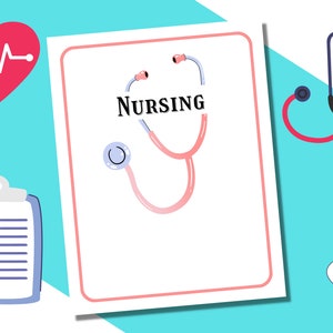Nursing Binder Cover Printable / Letter Size / School Binder - Etsy