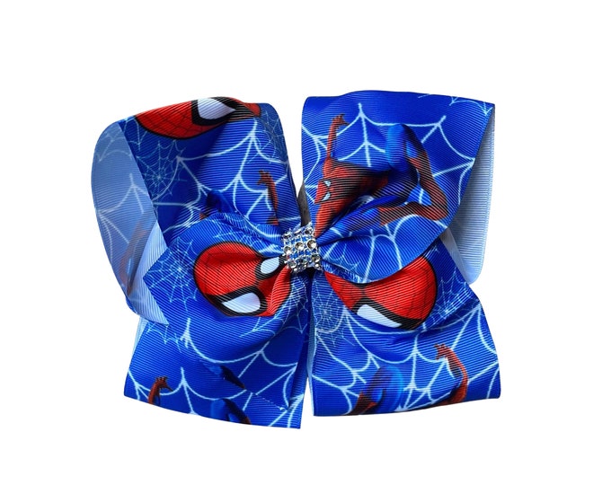 Super Hero Inspired Hair Bows - You choose style and size