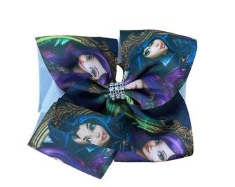 Descendants Inspired 8 inch Hair Bow