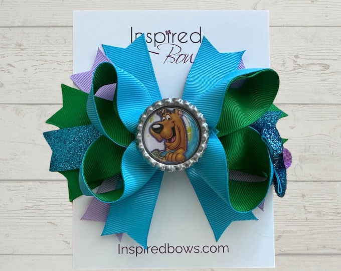 Dog Inspired Hair Bow