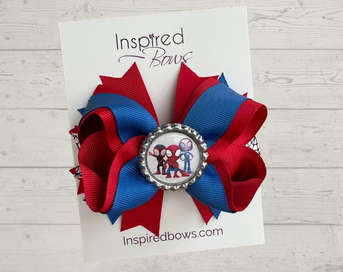 Super Hero Hair Bow