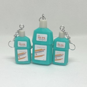 Mouthwashing Dragon Breath Mouthwash keychain Earrings