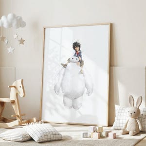 Baymax poster - Etsy 日本