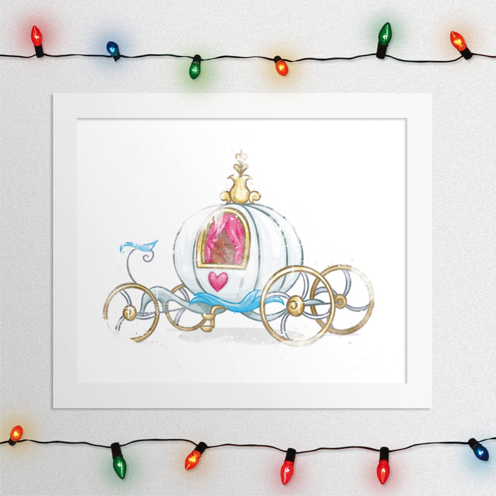 CINDERELLA CARRIAGE Princess Carriage Cinderella Carriage - Etsy