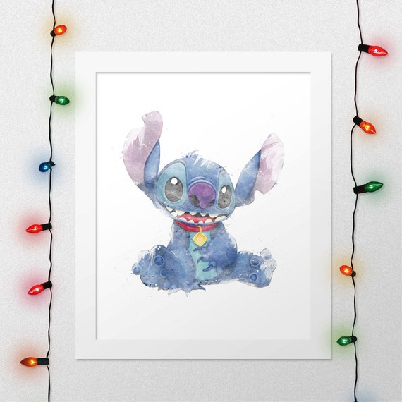 Lilo & Stitch Set Disney Art Print Digital Files nursery roo