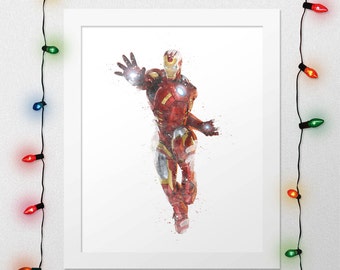 printable iron man etsy