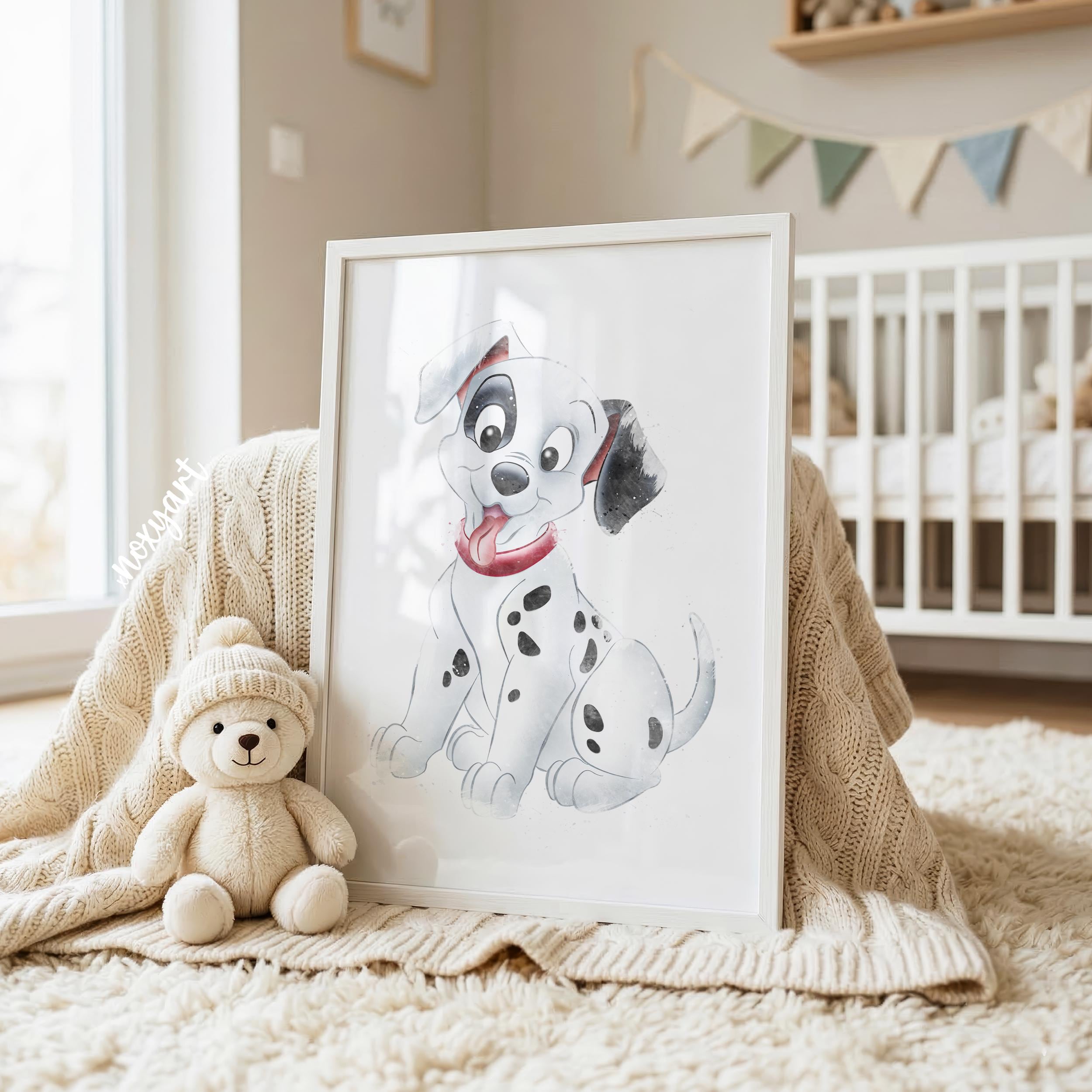 Dalmatian Poster - Etsy