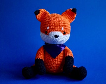 Pattern: Foxy/Zorrito - Amigurumi Fox Crochet pattern and tutorial English and Spanish