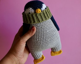 Pattern: Penguin Frost/Pingüino Hielito - Amigurumi Penguin Crochet pattern and tutorial English and Español