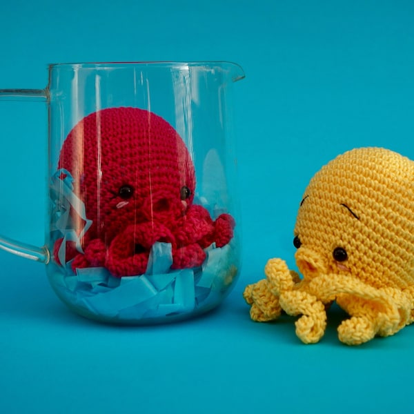 Pattern: Pulpo Syl/Syl the Octopus - Amigurumi Octopus Crochet pattern and tutorial English and Spanish
