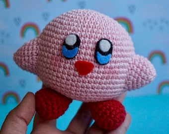Pattern: Kirby - Amigurumi Kirby Crochet pattern and tutorial English and Spanish