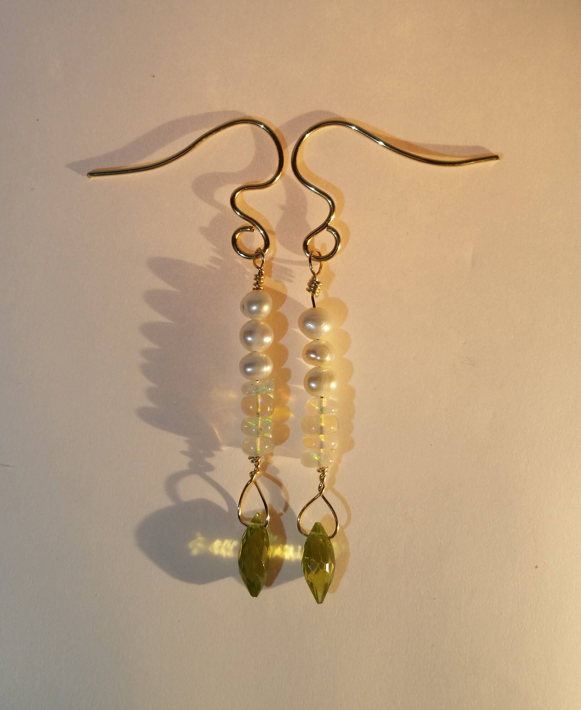 Green - Ayat Fabart Handmade Pearl Earrings main image 1