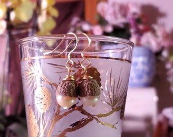 Acorn Earrings