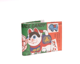 Slim Wallet • Botan Rice Candy Graphics • RFID Resistant