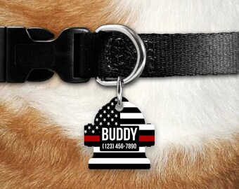 firefighter dog tags for pets