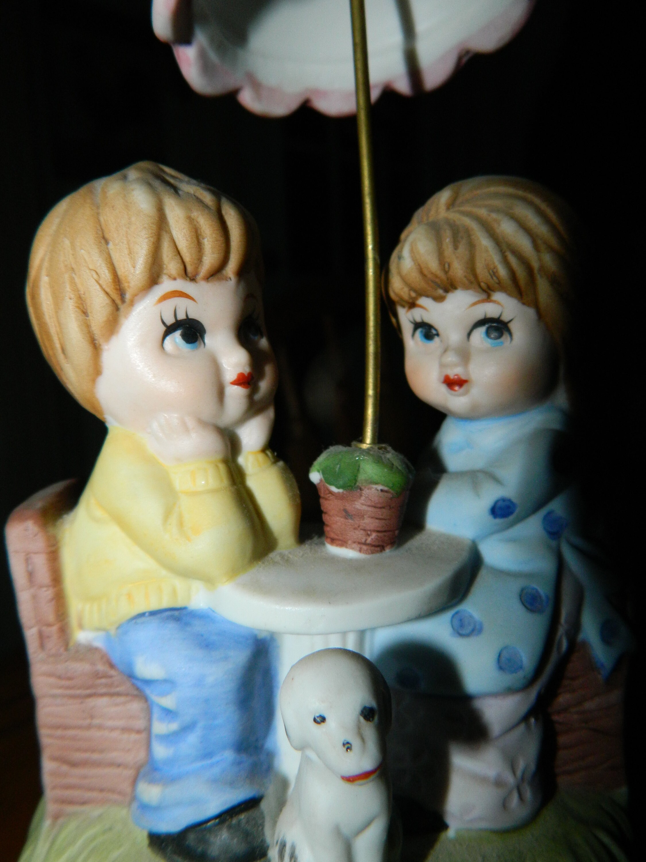 Vintage Boy & Girl Music Box Boy and Girl Figurine w/Their Etsy 日本