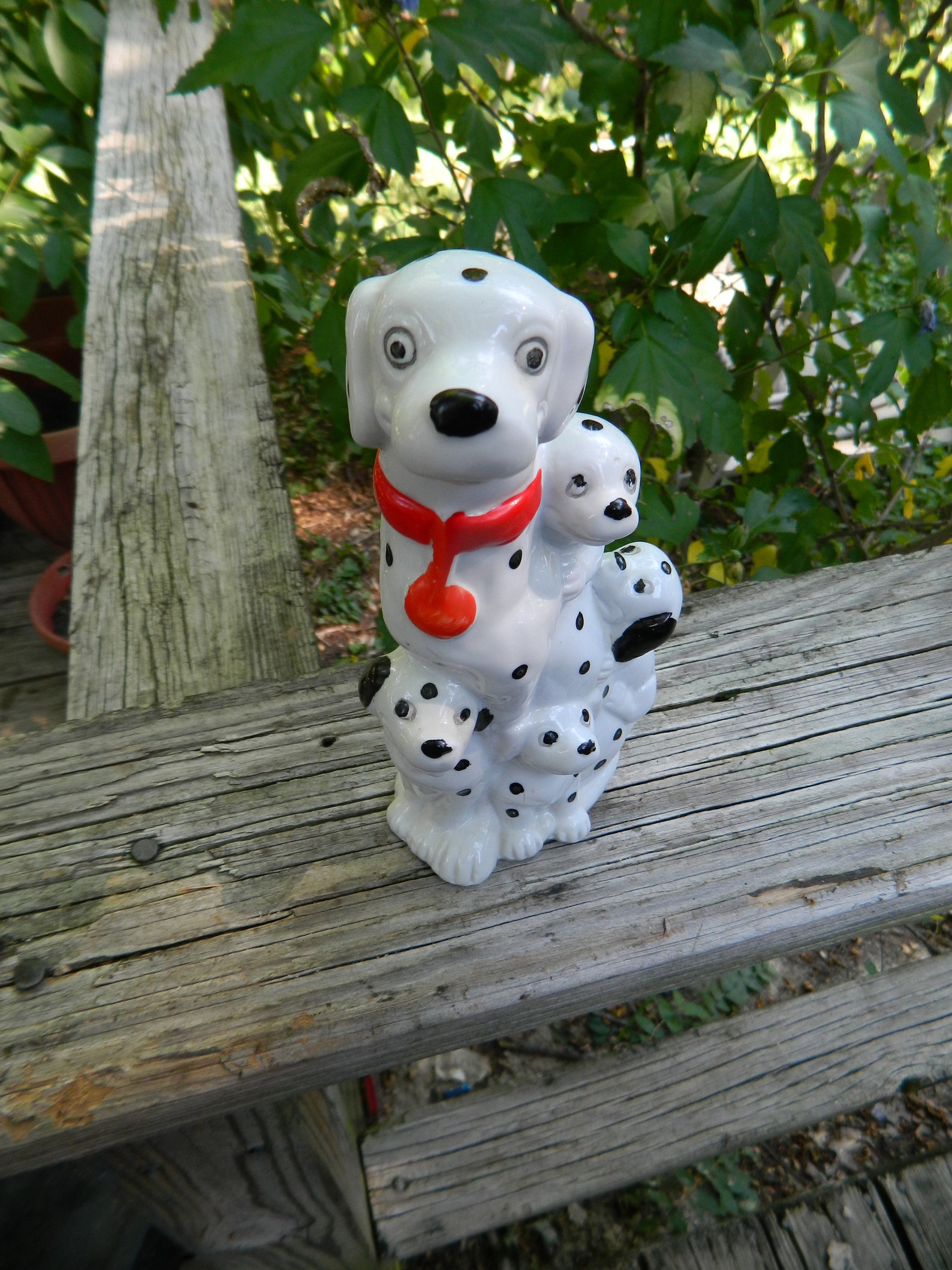 large ceramic dalmatian dog