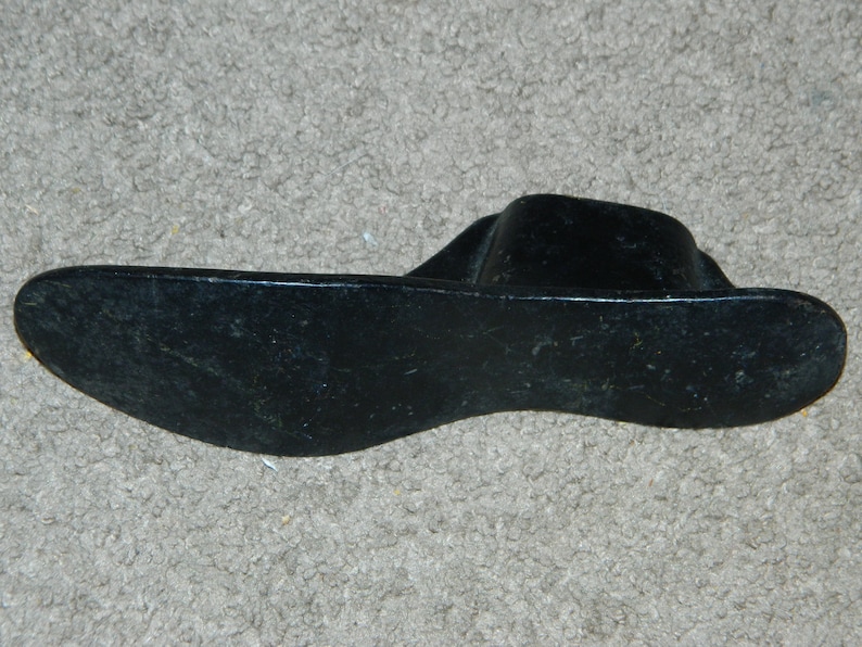 Antique Black Metal Shoe Form. Cast Iron Cobbler Shoe Mold. A Etsy