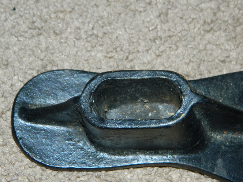 Antique Black Metal Shoe Form. Cast Iron Cobbler Shoe Mold. A Etsy UK