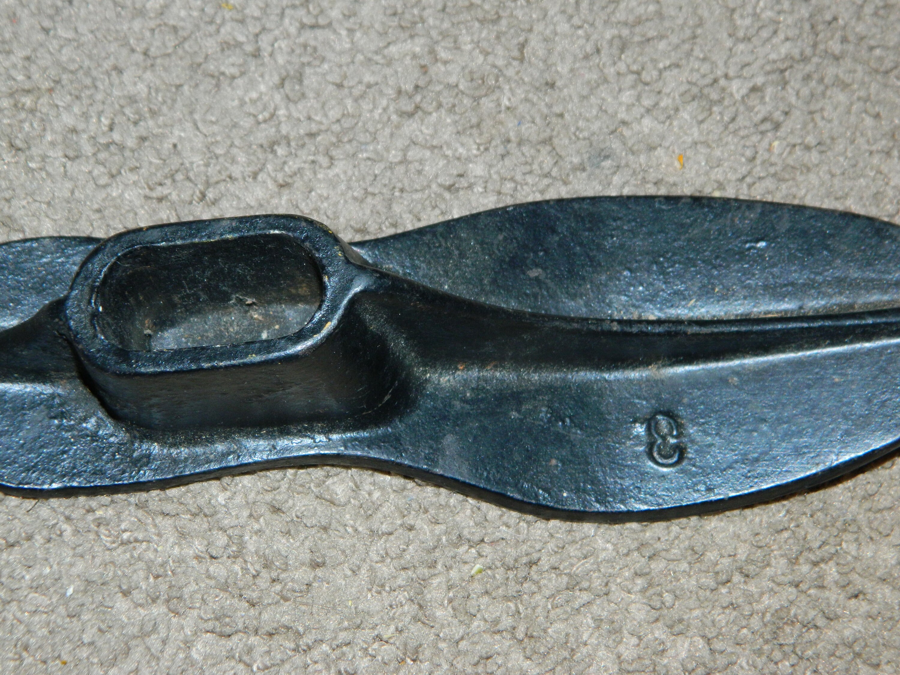 Antique Black Metal Shoe Form. Cast Iron Cobbler Shoe Mold. A Etsy UK