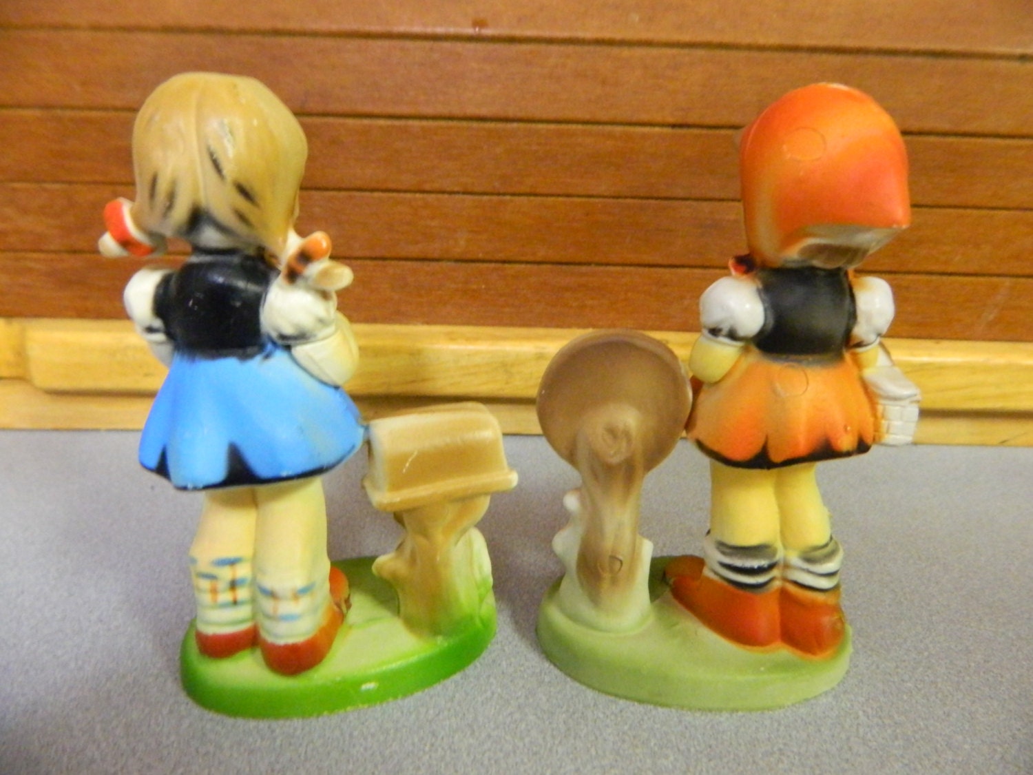 2 Collectable Little Girl Figurines to Add to Your Collection Etsy