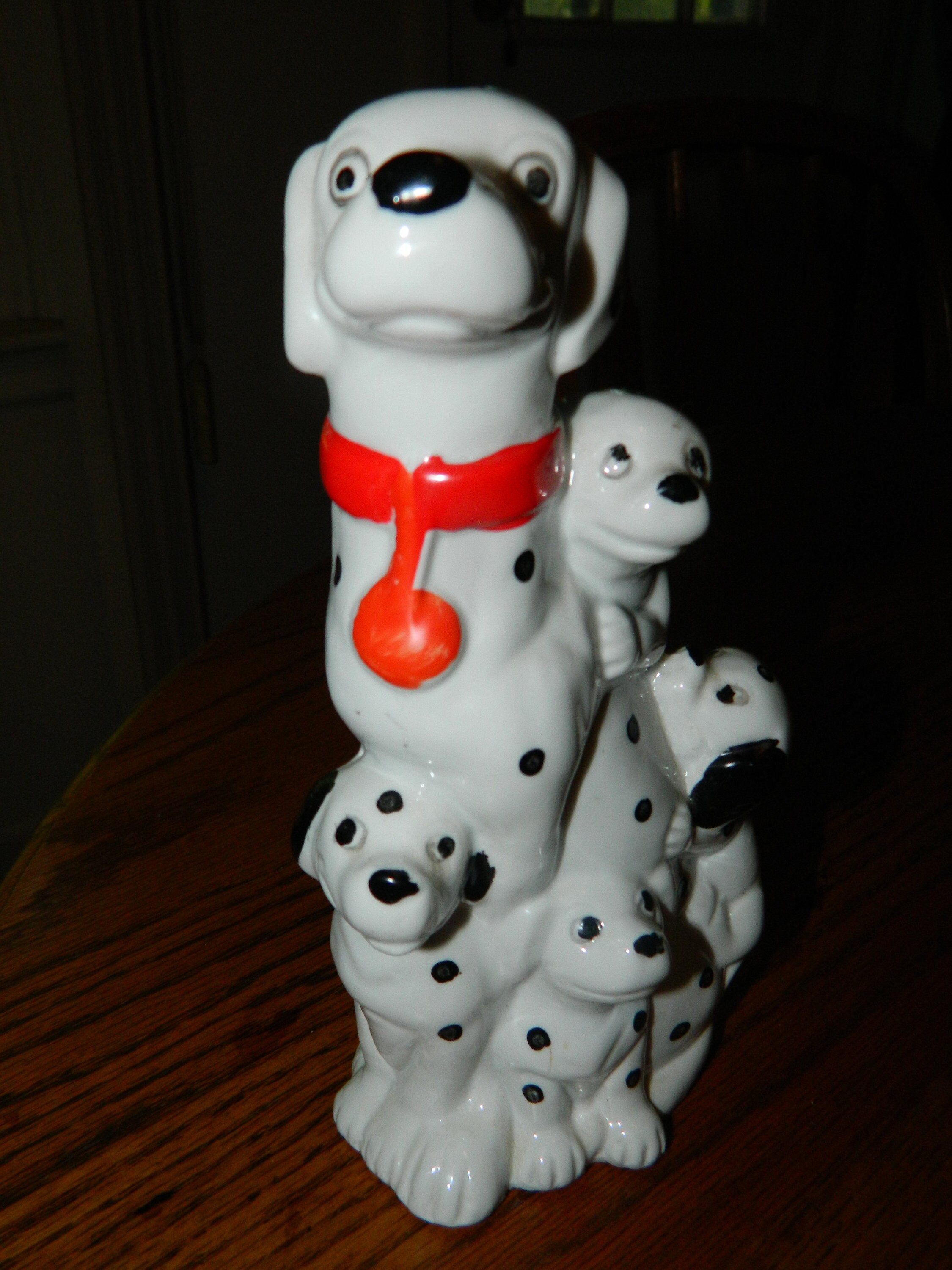 Vintage 5 Dalmatian Figurine Ceramic Dalmatian Statue Etsy