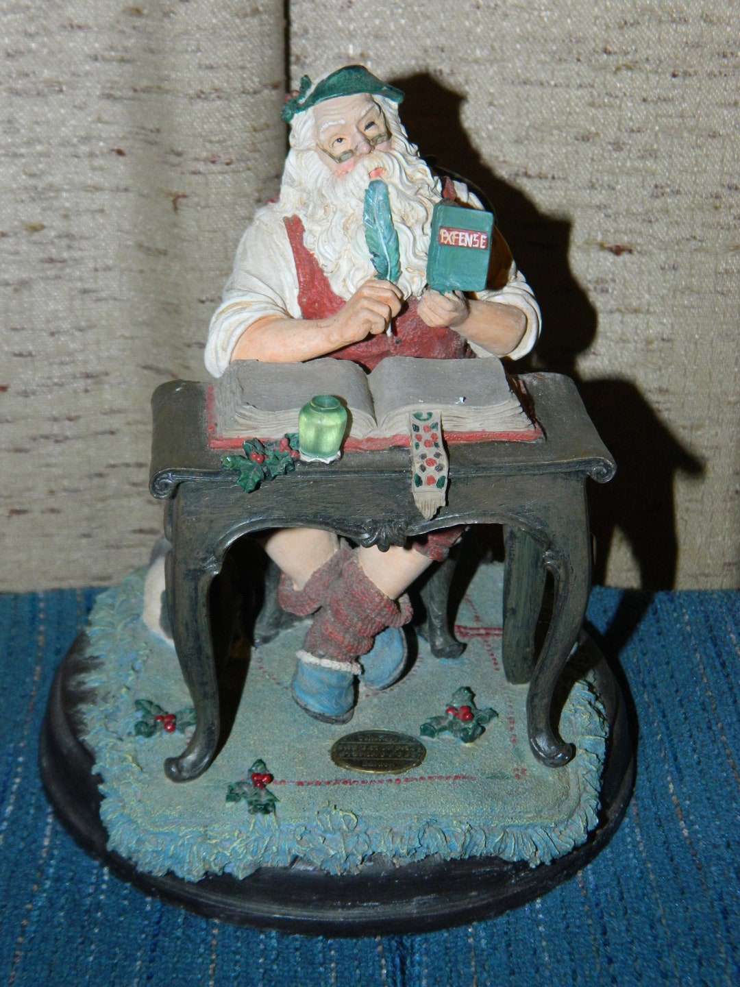 1999 Vintage saturday Evening Post Santa Claus - Etsy