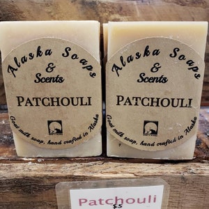 Jabón de leche de cabra de pachulí
