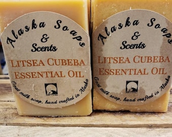 Litsea Cubeba Essential Oil Goat Milk Soap