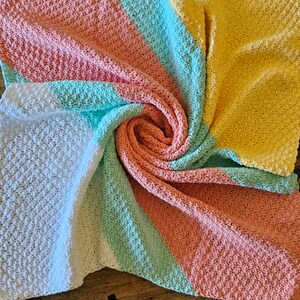 Handmade Crochet Lap Blanket