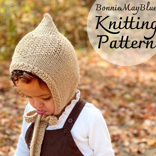 Sweetheart Pixie Bonnet Knit Pattern 