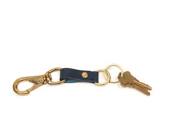 Vintage Leather Key Holder Wallet Keychain Cover Zipper Case Organizer shan