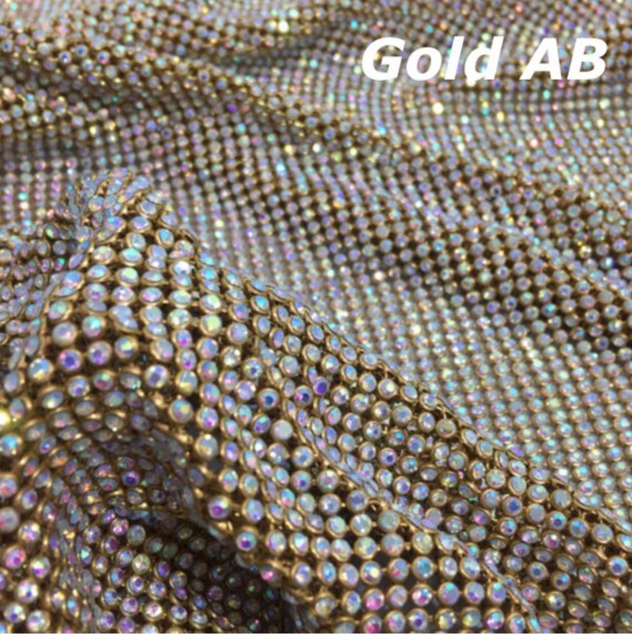 DIY Rhinestone Jacket, JUST Rhinestone Sheet, Crystal Fabric