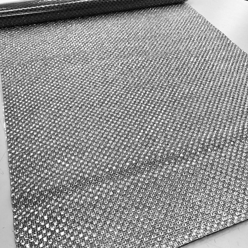 Iron-On Rhinestone Panel Crystal Rhinestone Sheets