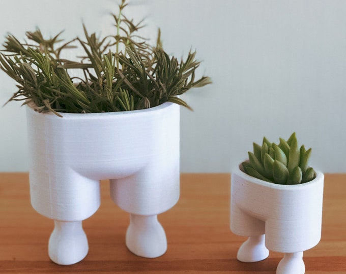 Leggy Planter | 3D printed planter | Plant Holder | Unique Gift | Home Decor