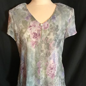 Robe Et Veste Miss Dorby Taille 10 Petite Violette - Occasion Très Bon état